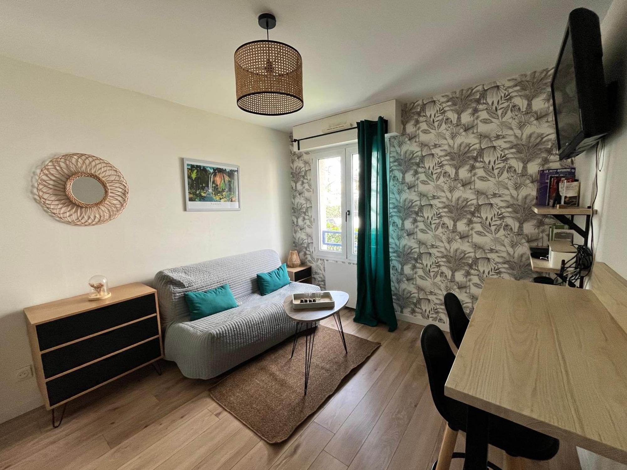Agreable Studio Calme - Proche Tramway Et Centre Нант Екстериор снимка